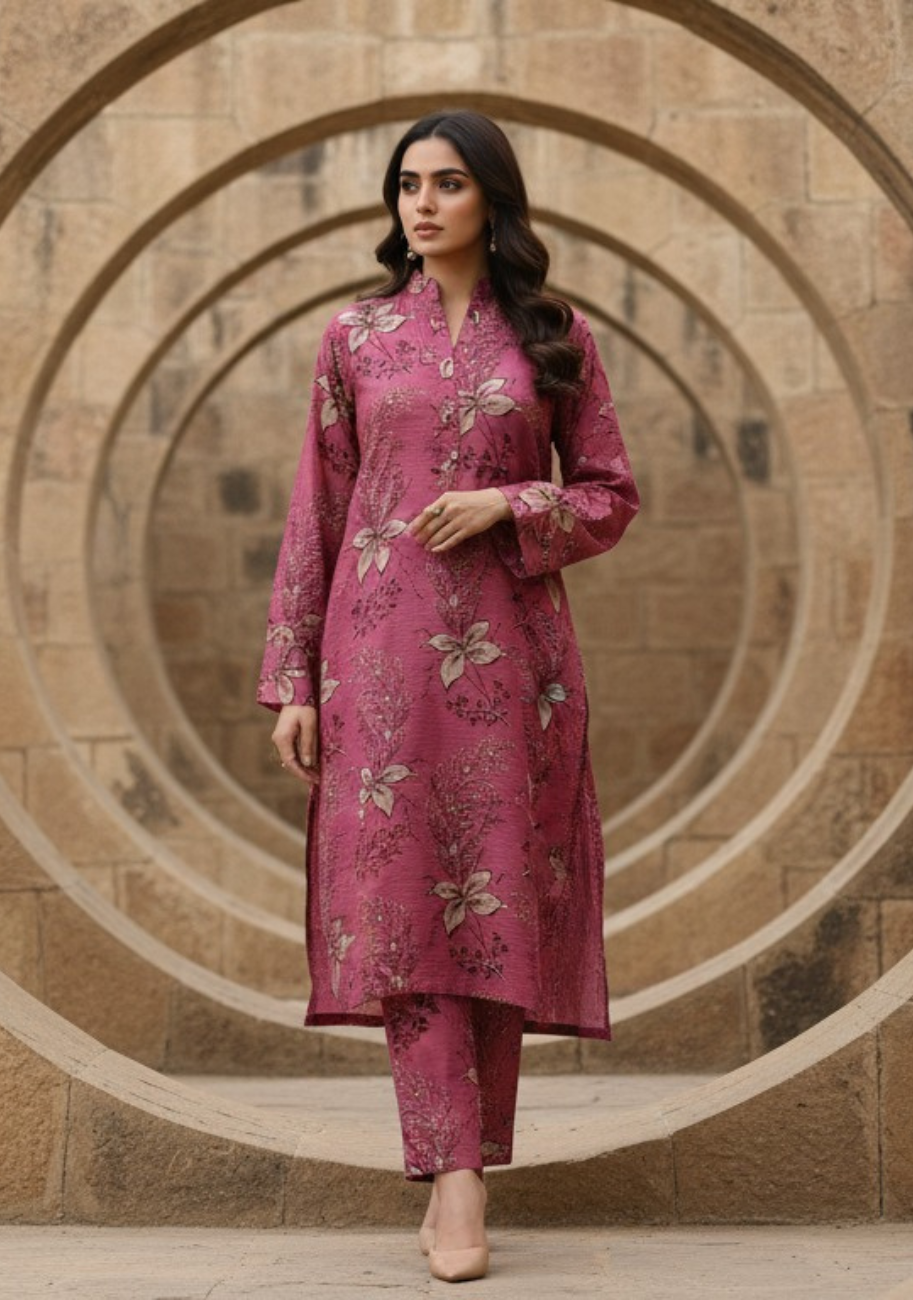 Sabeen Banadora Allover Printed 2pc V3-D7