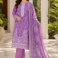 LASANI Premium Embroidered Lawn 3PC Vol-1-D7