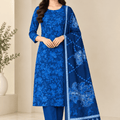 Salina Premium Printed Linen 3PC Luxury Collection V1-D16