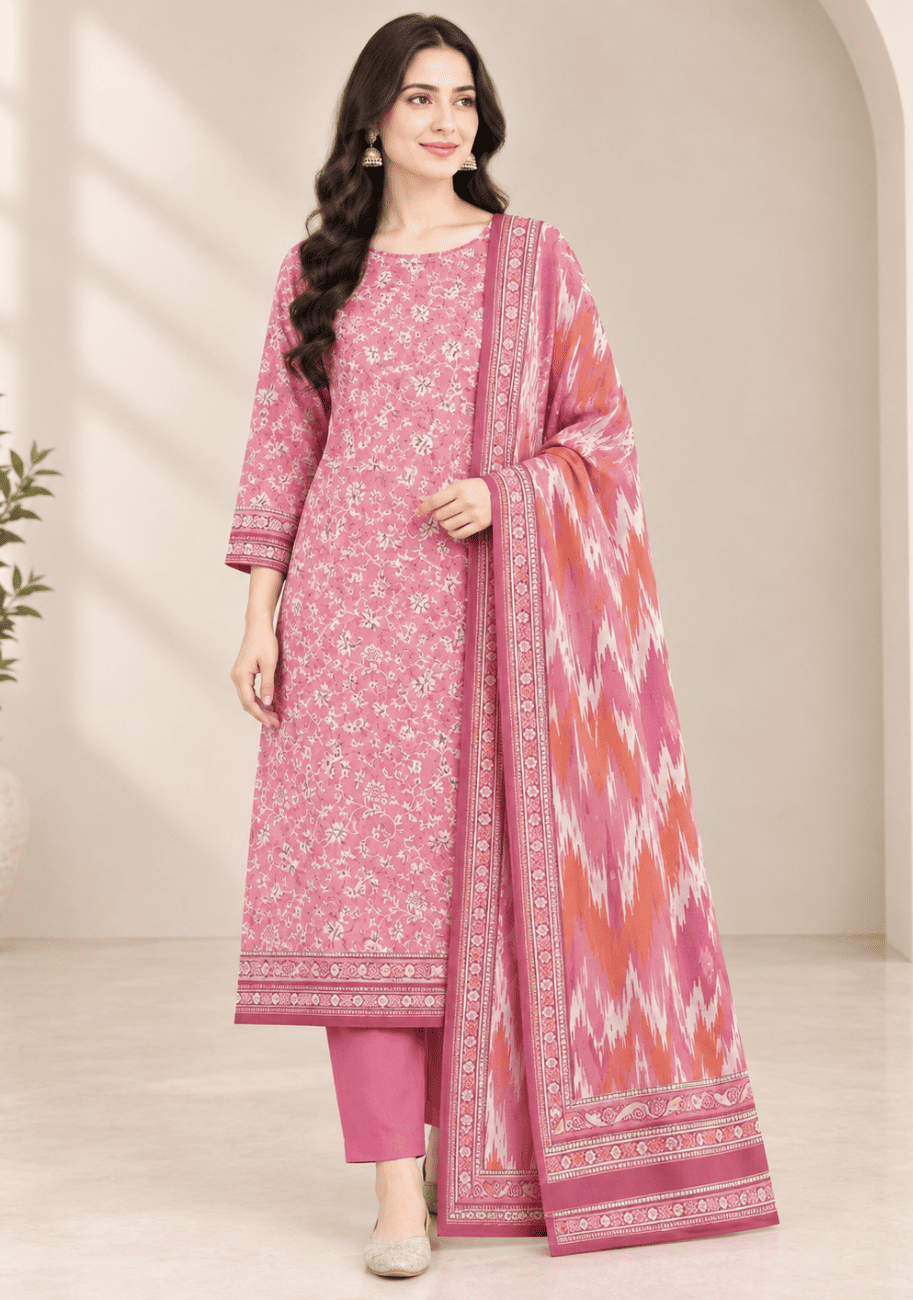 Khaadi Printed Khaddar 3PC-V1-D7