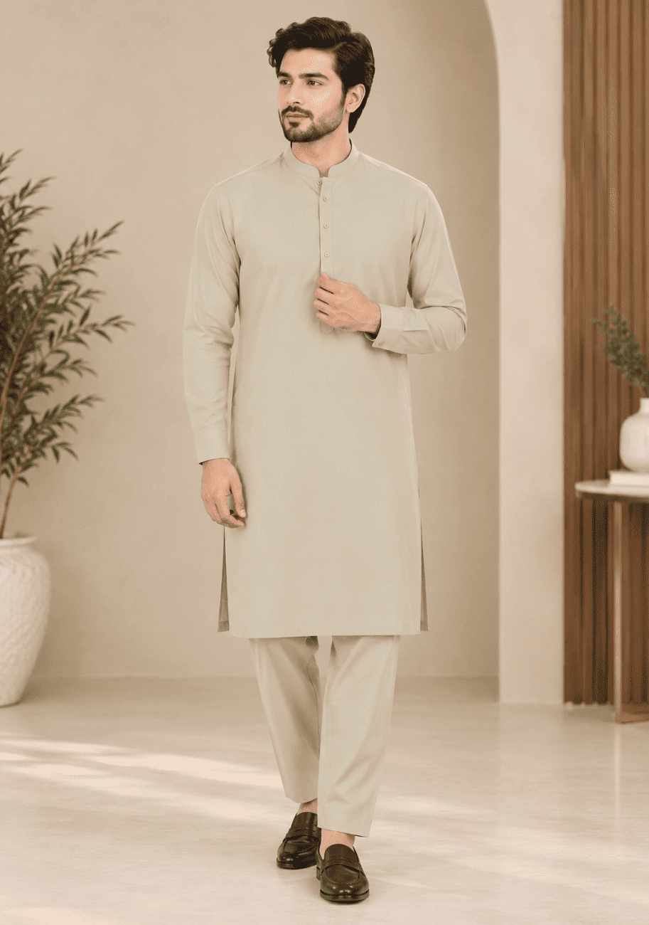 Bin Inam Osco Gents Unstitched Soft Wash N Wear Suit Vol-1-D7