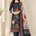 Salina Premium Printed Khaddar 3PC Luxury Collection V2-D7