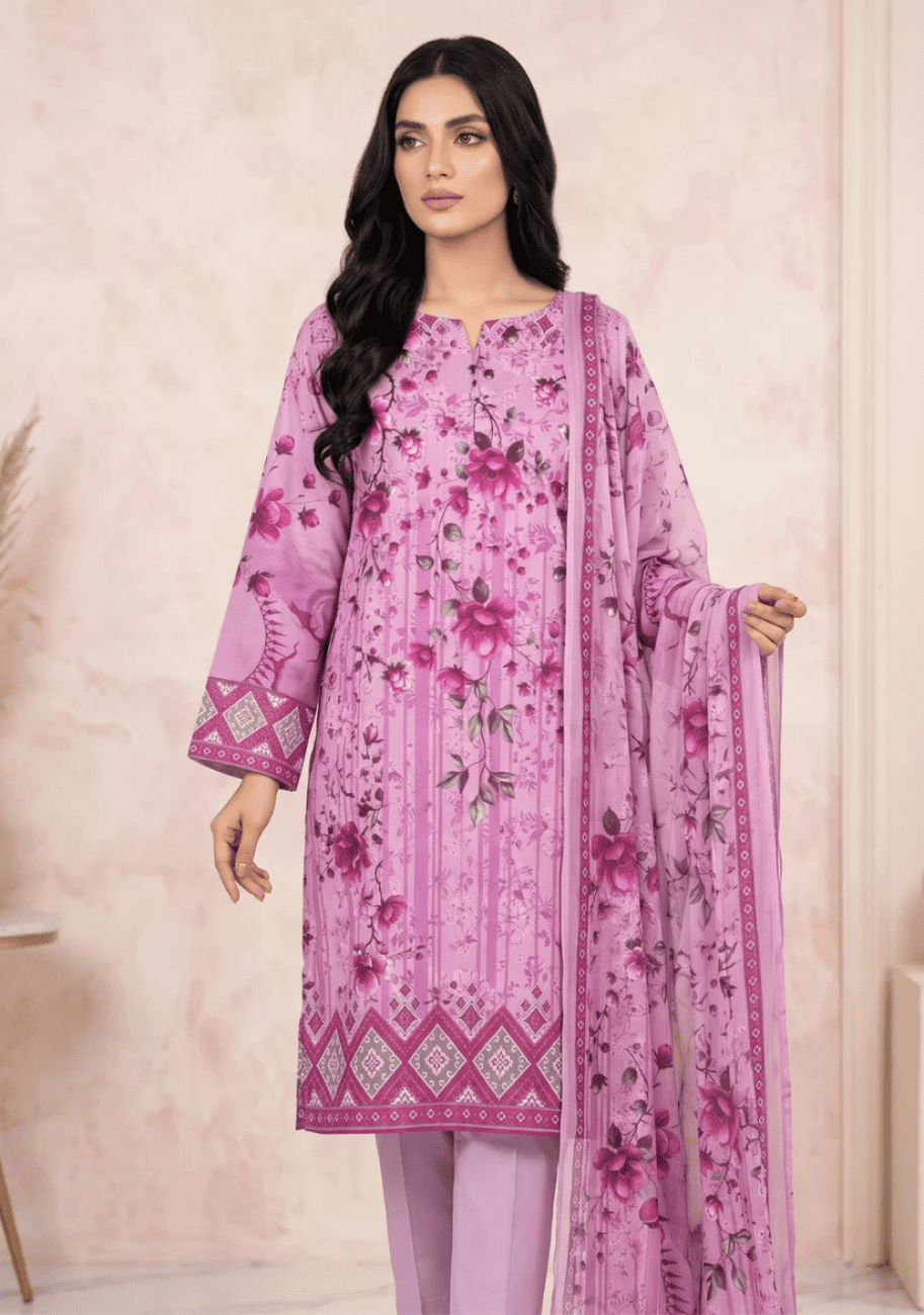 Bin Inam By Jubilee Luxury Printed Summer Lawn 3pc-v6-D6