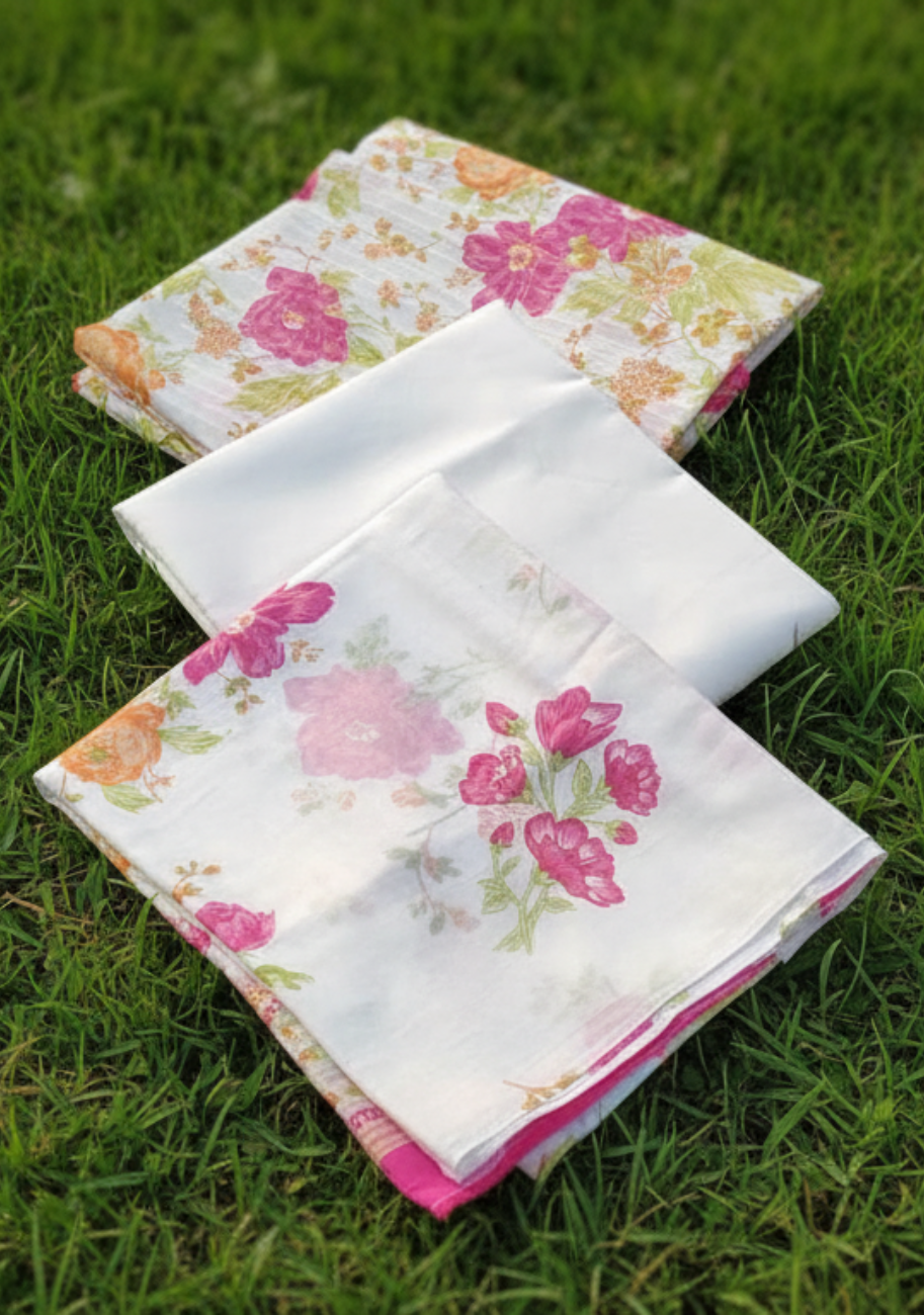 SAYA Premium Printed Lawn 3Pc Vol.08-D7