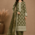 Sabeen Chamki Printed Lilen 3PC-V1-D8