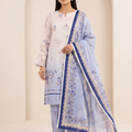 SAYA Premium Printed Lawn 3Pc Vol.15.D8