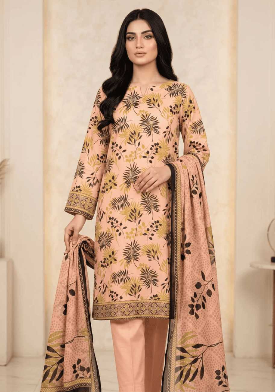 Bin Inam By Jubilee Luxury Printed Summer Lawn 3pc-v6-D3