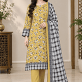 Salina Premium Printed Linen 3PC Luxury Collection V1-D8