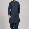 Bin Inam Burak Gents Unstitched Soft Wash N Wear Suit Vol-1-D8