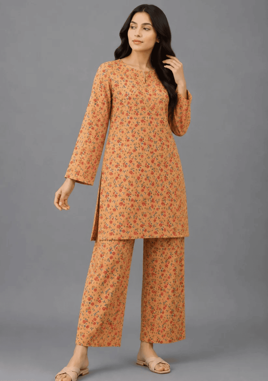 Sabeen  Allover Printed 2pc V4-D3