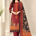 Salina Premium Printed Khaddar 3PC Luxury Collection V2-D8
