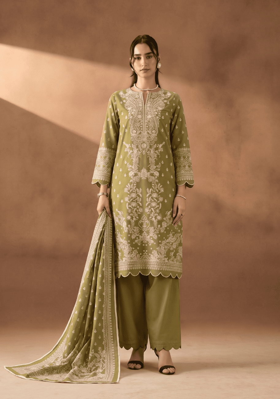 Zellbury Premium Khaddar 3pc V1 D8