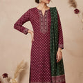 Bin Saeed Luxury Lawn 3Pc Suit Vol-2D13