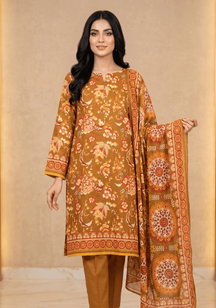Bin Inam By Jubilee Luxury Printed Summer Lawn 3pc-v6-D7