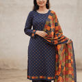 Bin Saeed Printed Khaddar 3PC Suit Vol.02 D9