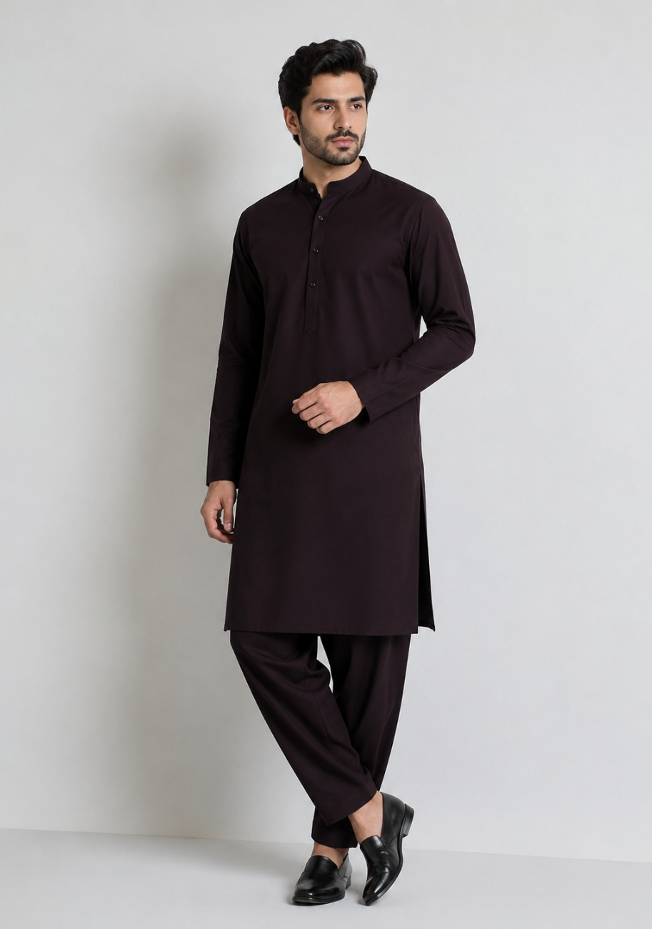 Bin Inam Osco Gents Unstitched Soft Wash N Wear Suit Vol-1-D9