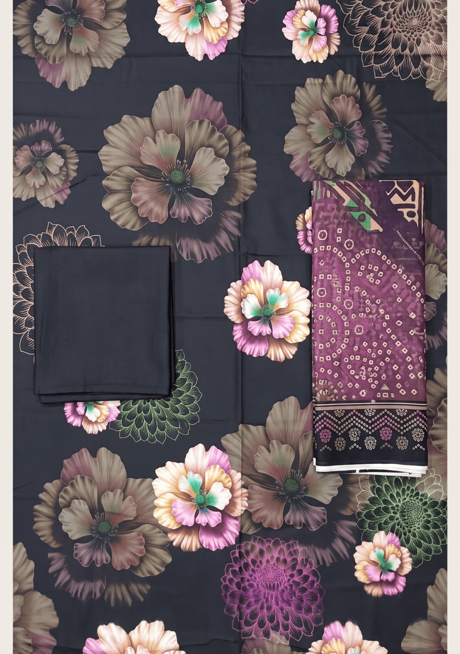 Sabeen Printed Cotton 3PC-V2-D9