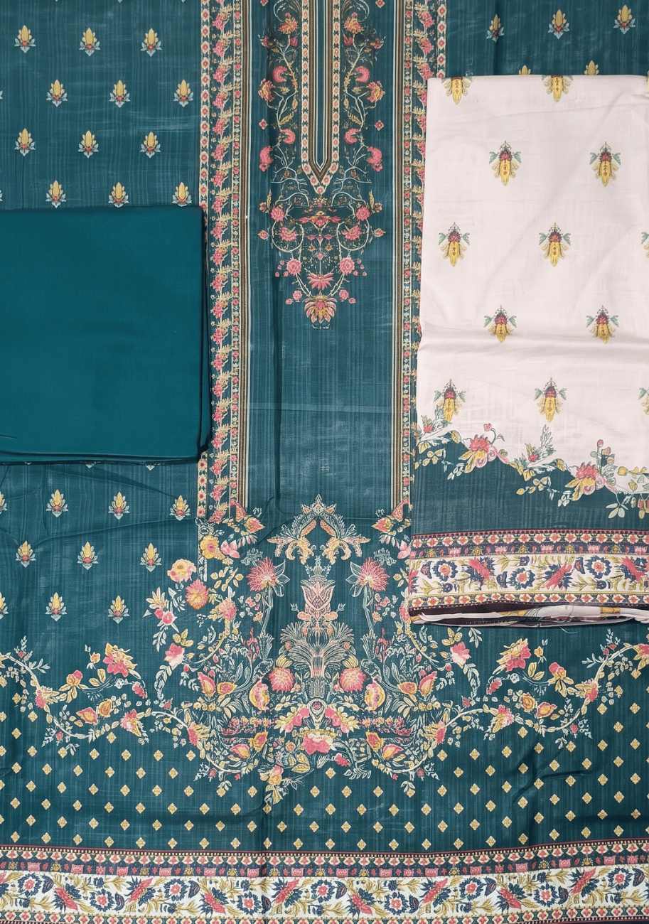 Salina Premium Printed Khaddar 3PC Luxury Collection V2-D9