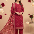 Bin Saeed Luxury Lawn 3Pc Suit Vol-2D17