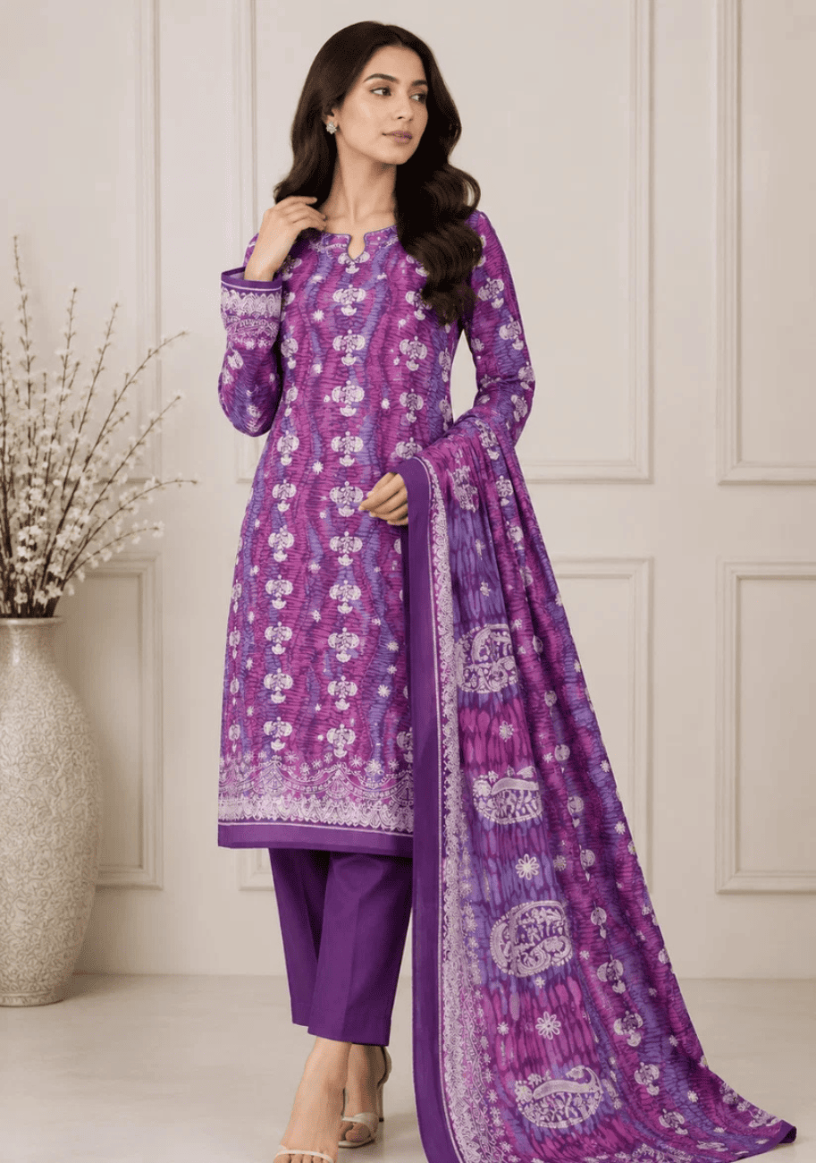 Nishat Luxury Printed Lawn 3pc Vol.5.D3