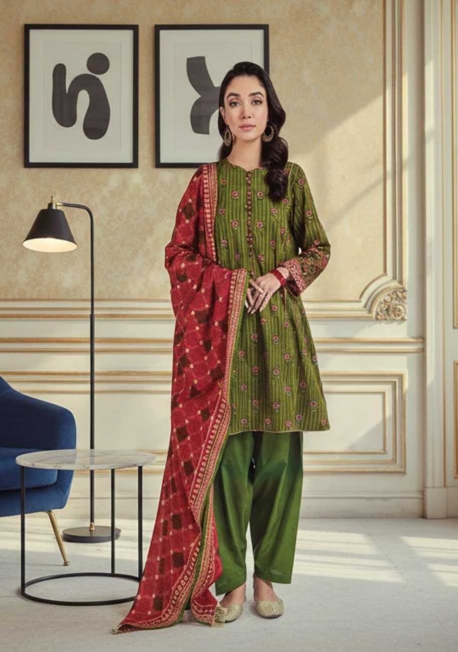 Kayseria Printed Lawn 3pc D1