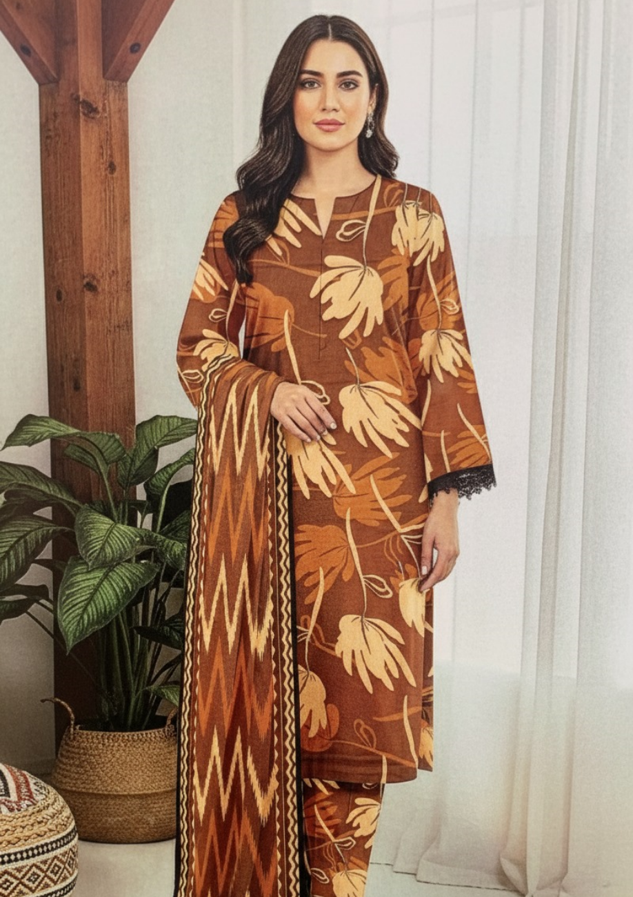 Bin Bnam Banadora Linen Allover 3pc D1