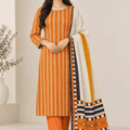 Salina Premium Printed Linen 3PC Luxury Collection V1-D10