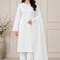 Bin Inam Reat Chickenkare Embroidered  3PC Vol-1-D12