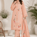 Zellbury Premium Digital Printed Doriea Lawn 3Pc-Vol-7-D1