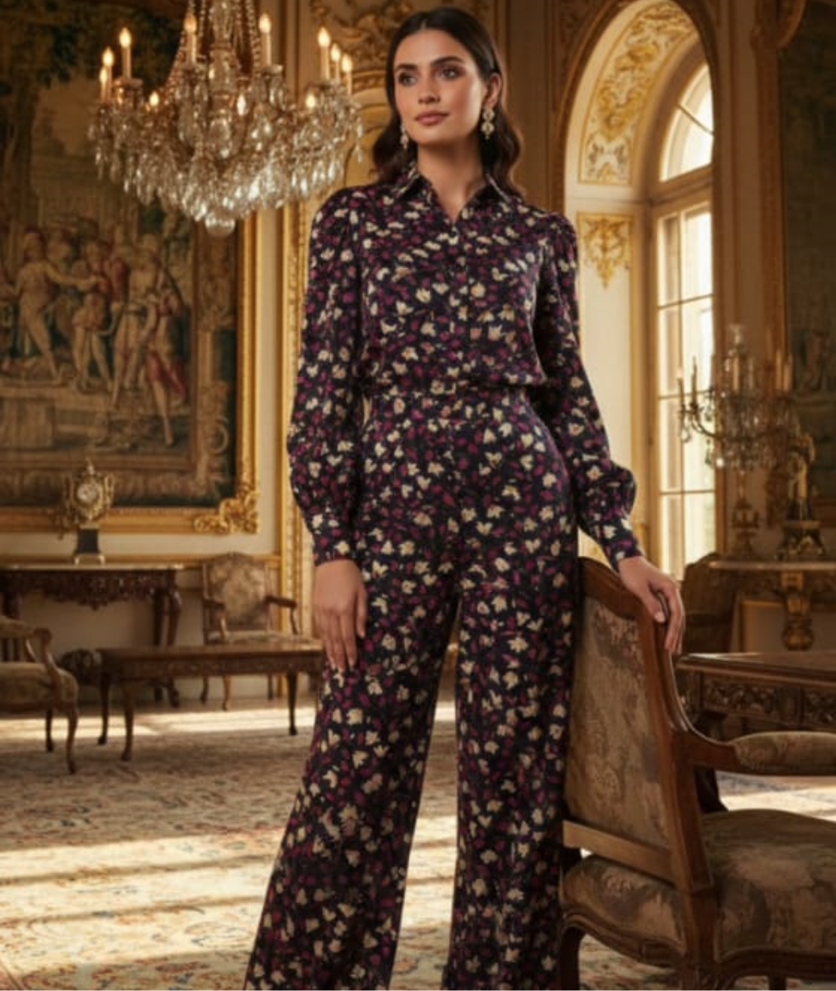 Sabeen Printed Allover Khaddar 2pc D01