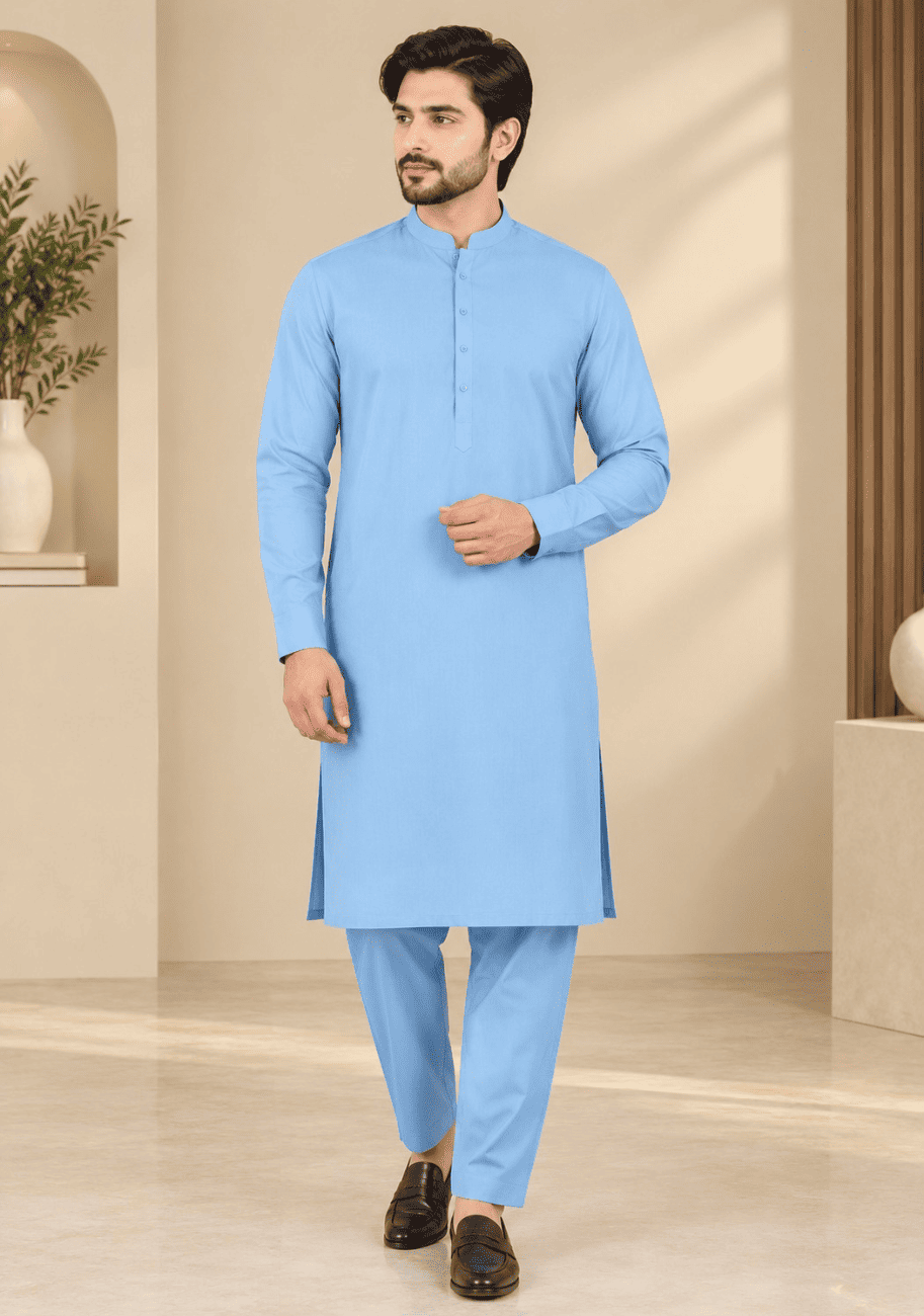 Bin Inam Osco Gents Unstitched Soft Wash N Wear Suit Vol-1-D1