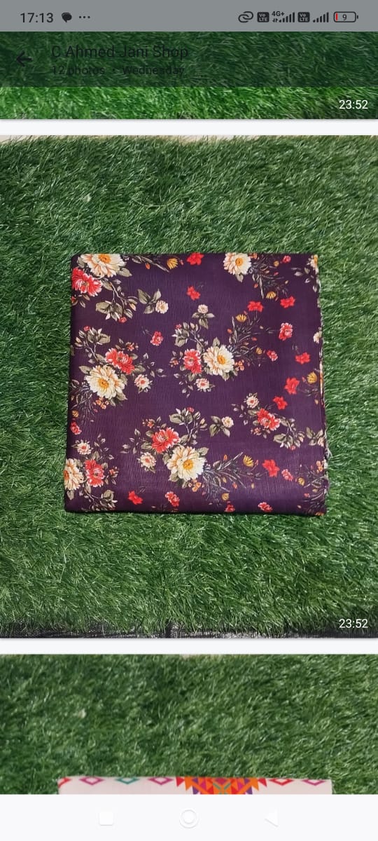 Sabeen Printed Allover Khaddar 2pc D08