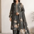 Five Star Luxury Karandi Printed 3PC Suit V5 D1