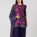 SAYA Premium Printed Lawn 3Pc Vol.13.D1