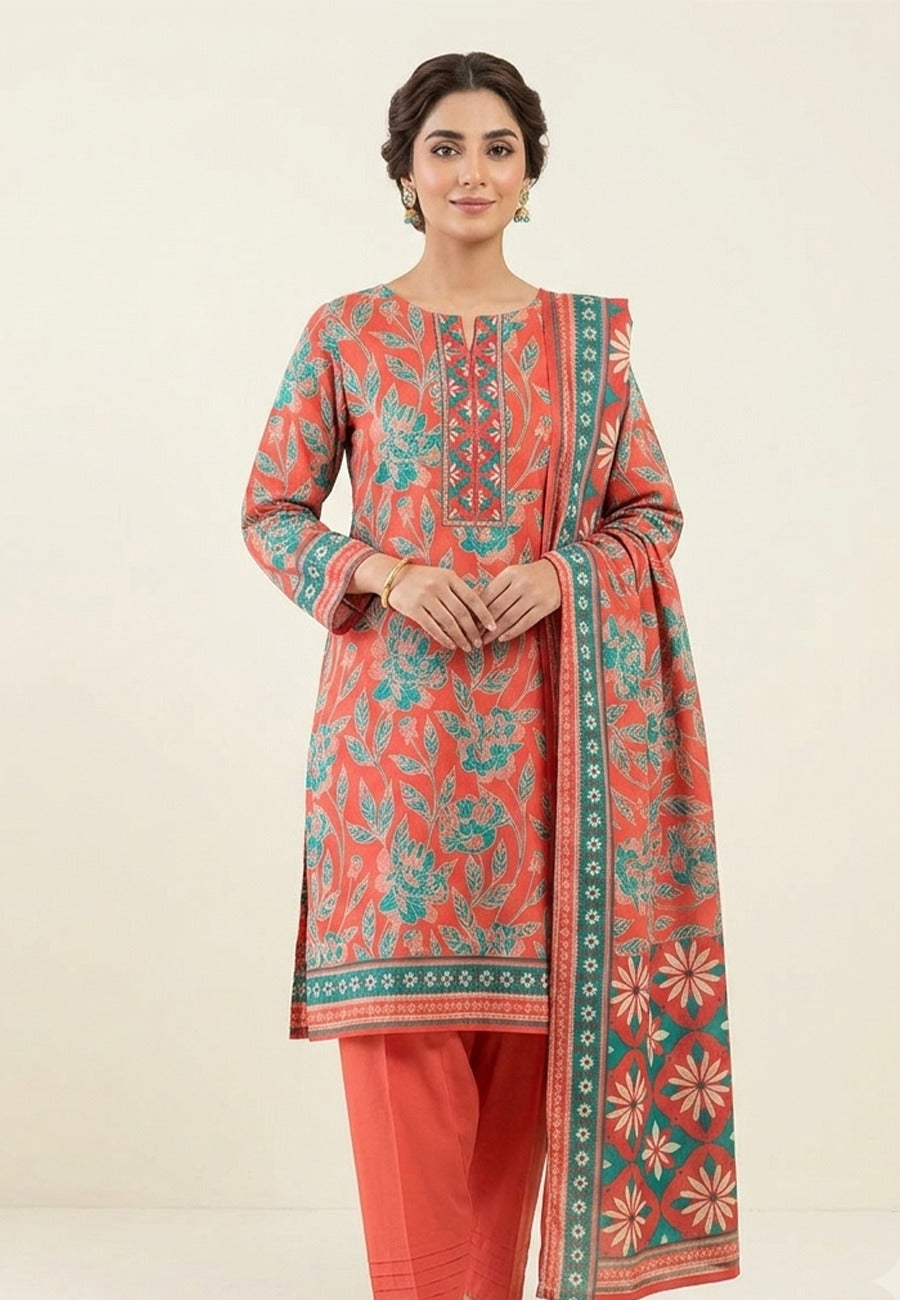 Bin Inam By Jubilee Luxury Printed Summer Lawn 3pc-v4-D1