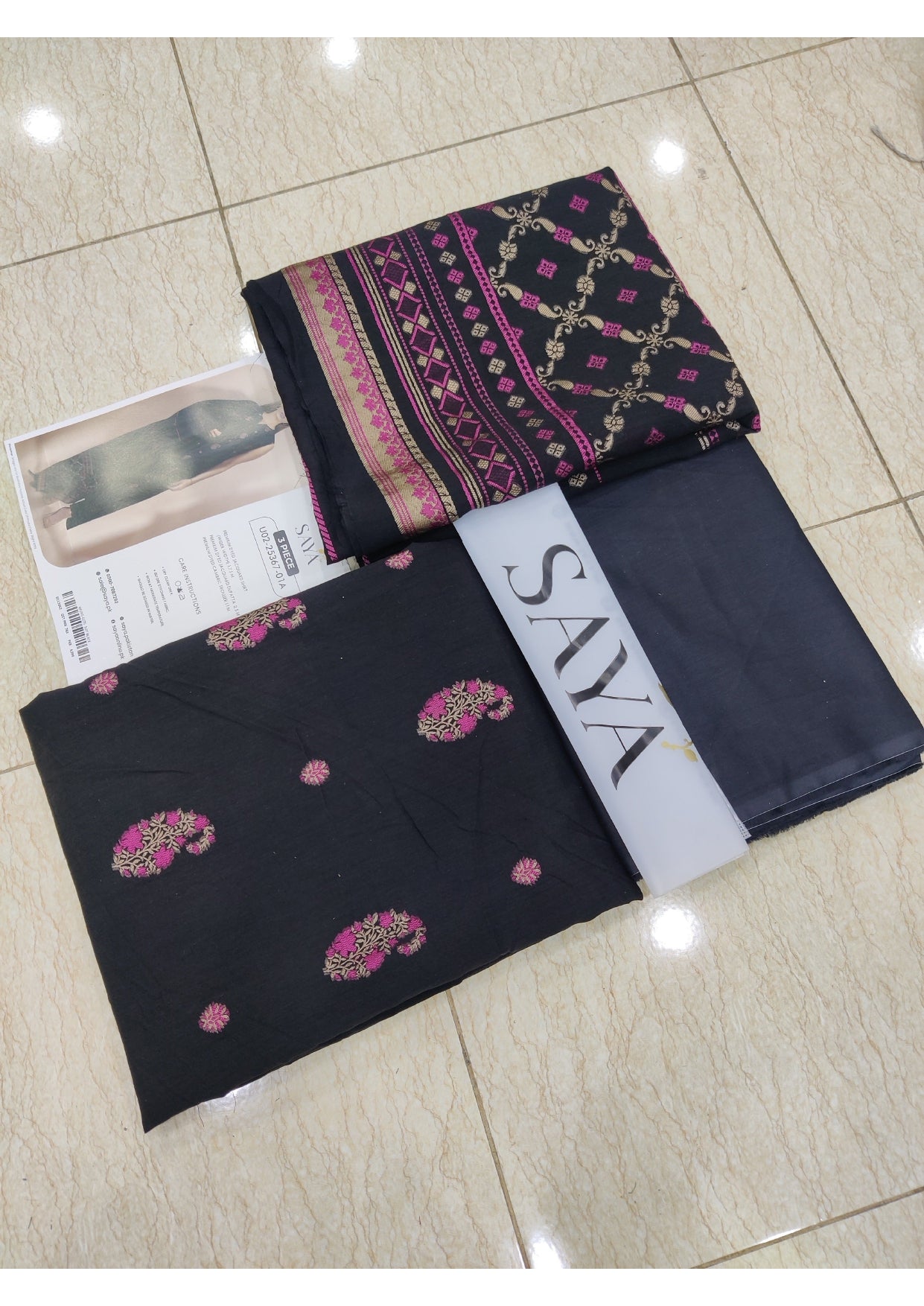 Saya Premium Jacquard 3pc D1