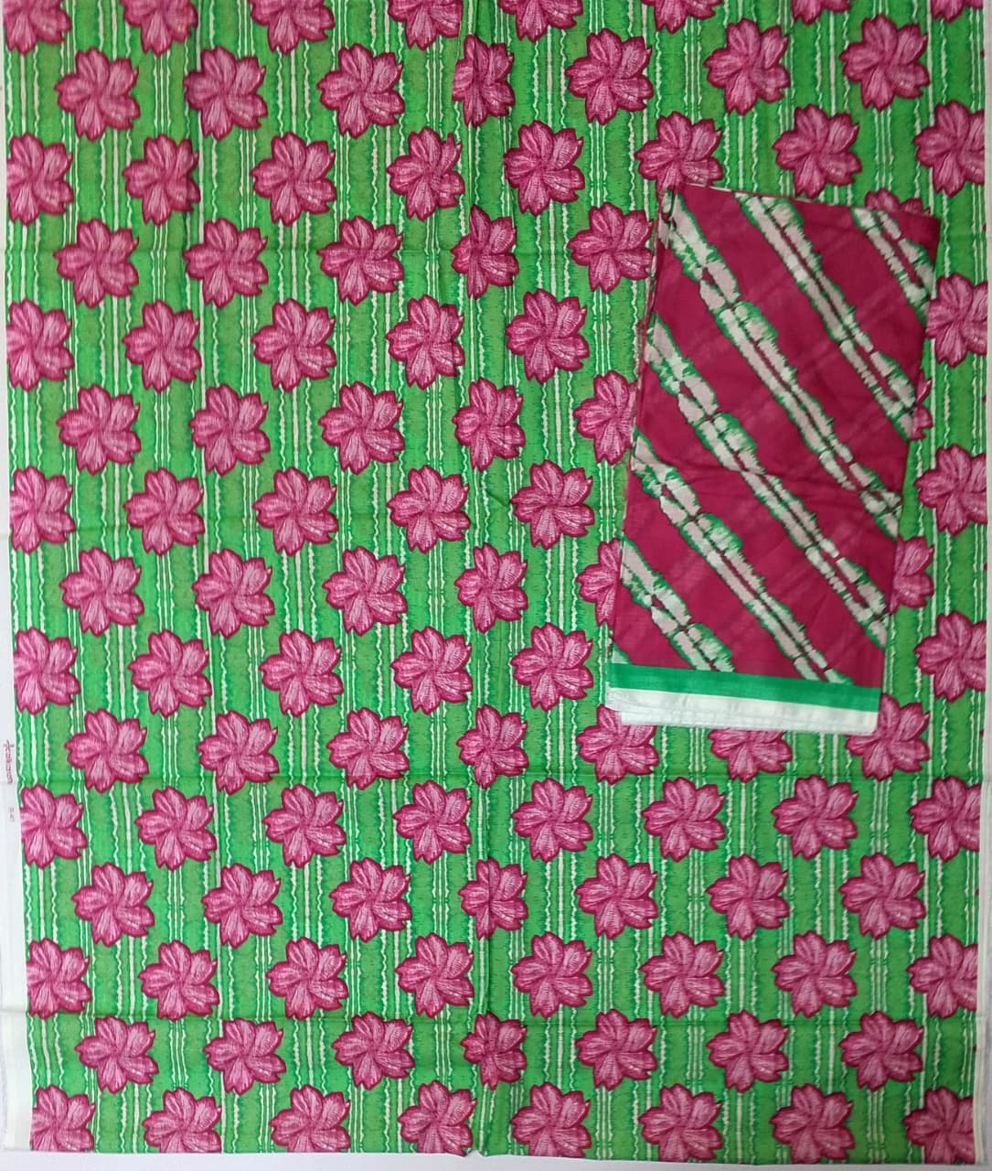 Alkaram Printed Luxury Lawn Shirt & DupattaD1