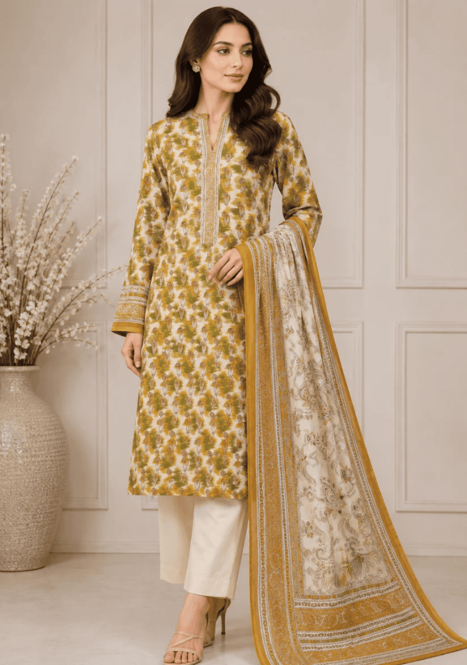 Nishat Luxury Printed Lawn 3pc Vol.5.D4