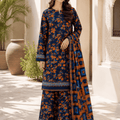 Bin Inam Zee Fashion Doriya Linen Allover 3pc v2-D1
