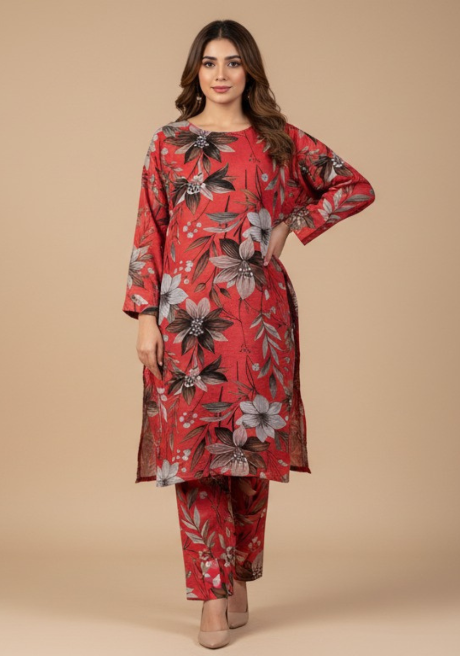 Sabeen Banadora Allover Printed 2pc V3-D10