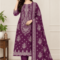 Bin Inam Jubilee Linen 3pc  V16-D11