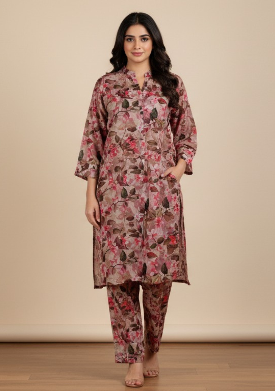 Sabeen Banadora Allover Printed 2pc V3-D11