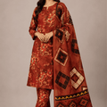 Bin Inam Zee Fashion Doriya Linen Allover 3pc v2-D4