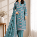 Zellbury Premium Digital Printed Lawn 3Pc-Vol-7-D14