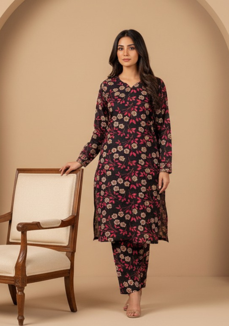 Sabeen Banadora Allover Printed 2pc V3-D14