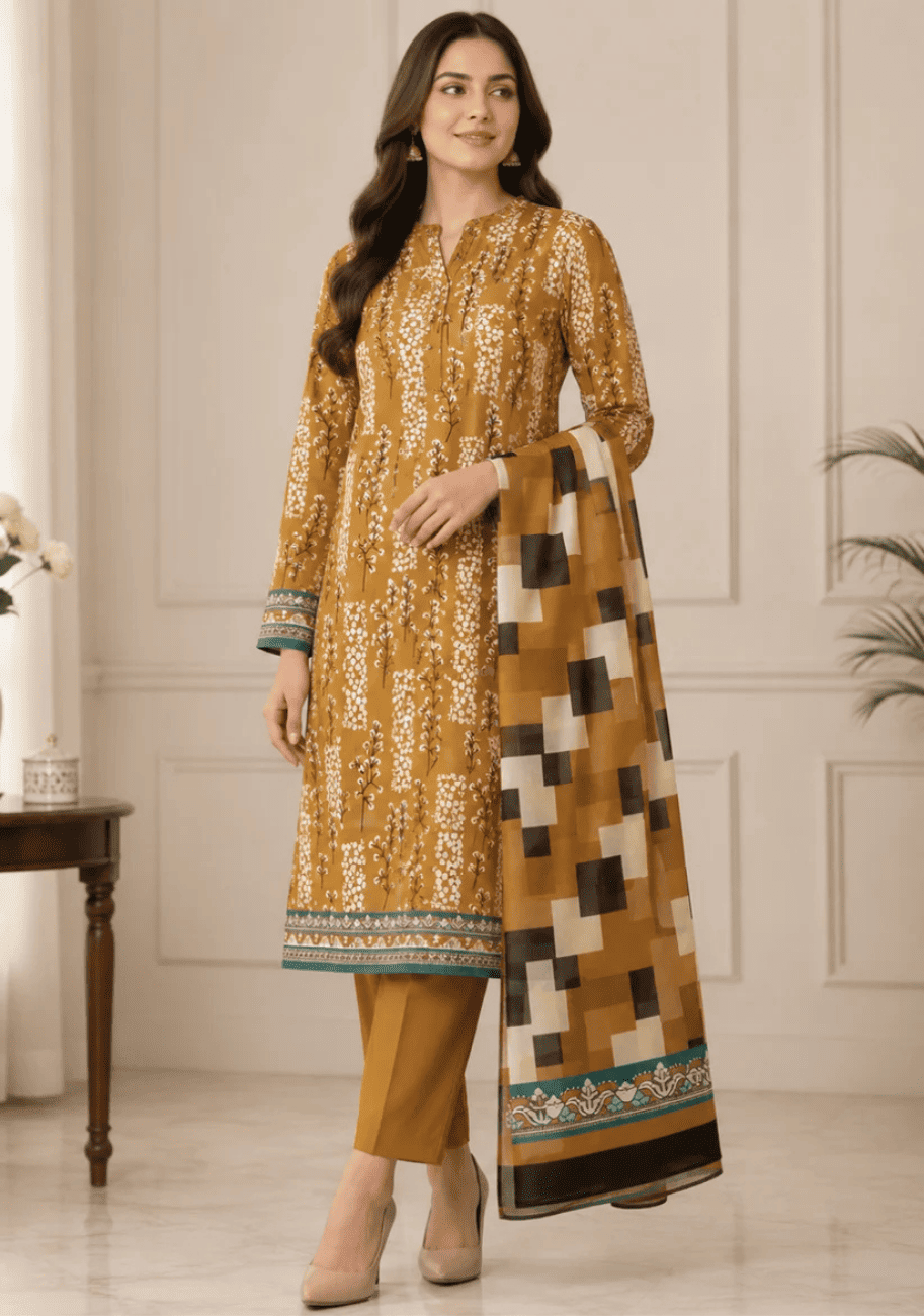 Bin Inam By Jubilee Luxury Printed Summer Lawn 3pc-v8-D8