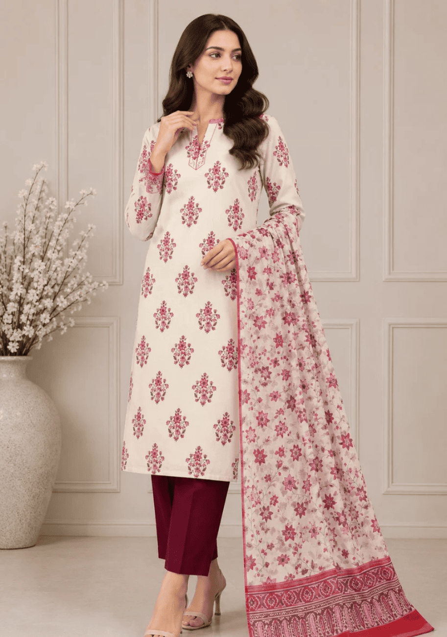 Nishat Luxury Printed Lawn 3pc Vol.5.D8