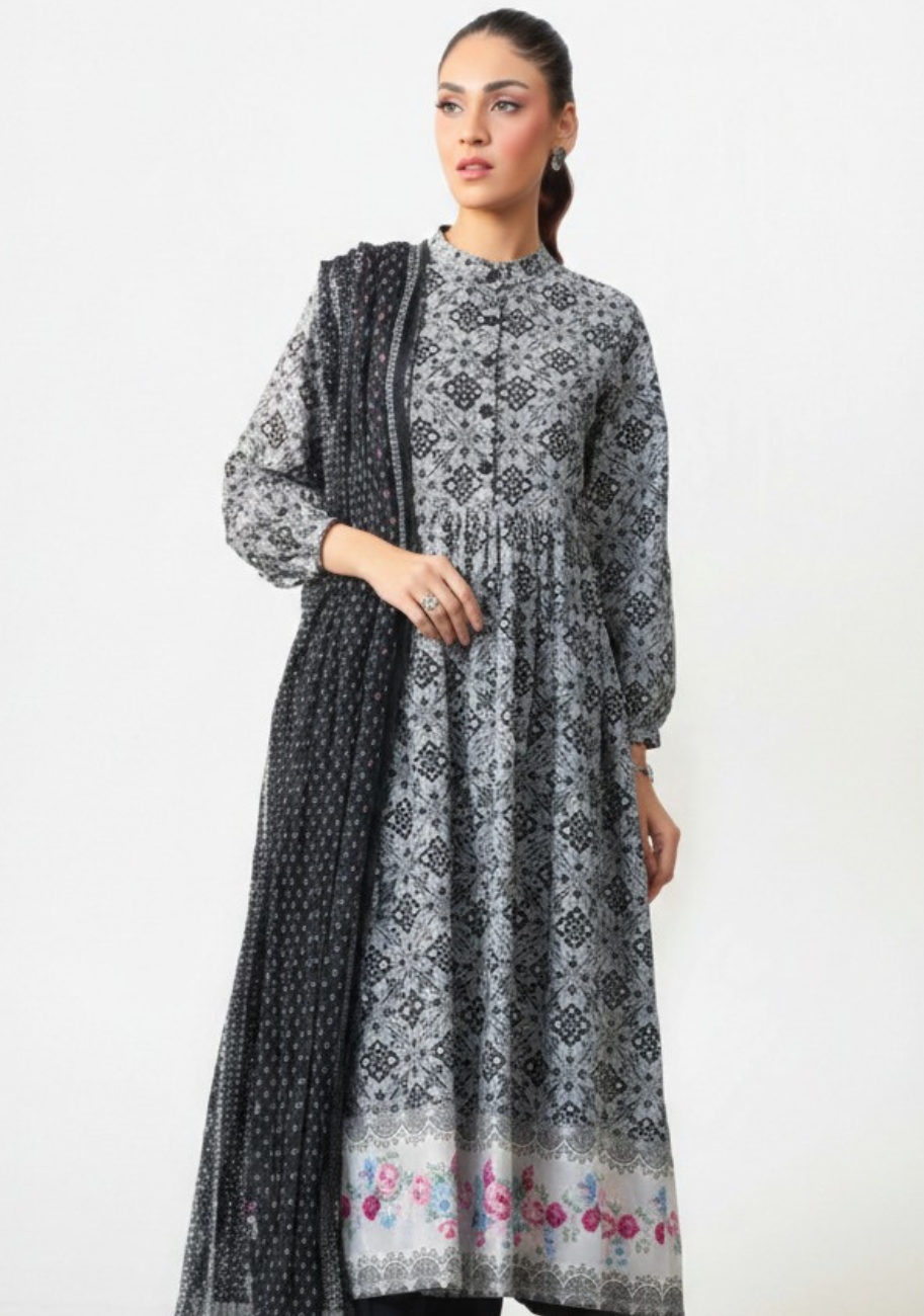 Zeen Luxury Digital Printed Lawn 3pc-D2