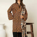 Alkaram Printed Luxury Lawn Shirt & DupattaD2