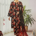 Bin Inam Banadora Linen Allover 3pc D2